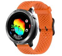 Lamshaw Compatible avec les bracelets Voice Caddie T11 Pro, bracelet en silicone avec boucle en métal, compatible avec la montre Voice Caddie T11 PRO (orange, bracelet de taille 22 mm)