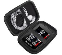 Lamshaw Coque de Protection Premium GPS - Housse Anti-Choc Grade avec Fermeture Éclair, Étui Portable Résistant à l'eau et à la Poussière - Compatible avec Bryton Rider 750 SE 2.8'' Pouces GPS (Noir)