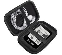 Lamshaw Coque de Protection Premium GPS - Housse Anti-Choc Grade avec Fermeture Éclair, Étui Portable Résistant à l'eau et à la Poussière - Compatible avec Bryton Rider 460 2.6'' Pouces GPS (Noir)