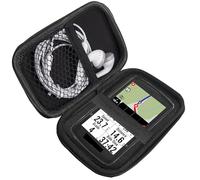 Lamshaw Coque de Protection Premium GPS-Housse Anti-Choc Grade avec Fermeture Éclair,Étui Portable Résistant à l'eau et à la Poussière-Compatible avec Bryton Rider S810 3.5''Pouces Lecteur GPS (Noir)