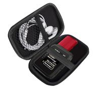 Lamshaw Coque de Protection Premium MP3 - Housse Anti-Choc Grade avec Fermeture Éclair, Étui Portable Résistant à l'eau et à la Poussière - Compatible avec Garmin inReach Mini 3/2, Mini (Noir)