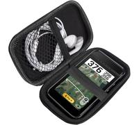 Lamshaw Coque de Protection Premium MP3 - Housse Anti-Choc Grade avec Fermeture Éclair, Étui Portable Résistant à l'eau et à la Poussière - Compatible avec Garmin Approach G82 (Noir)