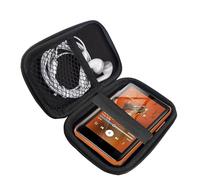 Lamshaw Étui de transport en EVA durable, résistant aux chocs et léger, compatible avec lecteur MP3 HiBy R1 HiFi (noir)