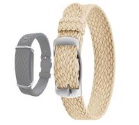 Lamshaw Lamshw Bracelet monobloc compatible avec Hilo tensiomètre Bracelet de montre en nylon Boucle en acier inoxydable Compatible avec Hilo Bracelet de surveillance de la pression artérielle