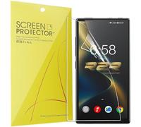 Lamshaw Lot de 6 films protecteurs d'écran compatibles avec lecteur de musique FiiO M33 - Couverture complète en TPU transparent - Compatible avec lecteur de musique FiiO M33 de 5,5"