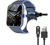 Lamshaw Magnétique Chargeur Compatible avec Blackview R50 Smart Watch,Magnétique Chargeur Montre Connectée USB 3,3ft Compatible avec Blackview R50 1.85" Pouces Smart Watch. (Noir)