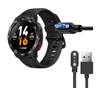 Lamshaw Magnétique Chargeur Compatible avec Mibro GS Pro2/Mibro GS Pro/Mibro GS Explorer/Mibro GS Explorer S SmartWatch,Magnétique Chargeur Montre Connectée USB 3,3ft (Noir)