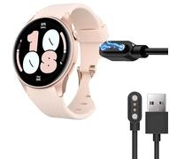 Lamshaw Magnétique Chargeur Compatible avec Parsonver SR2 1,27 Pouces SmartWatch,Magnétique Chargeur Montre Connectée USB 3,3ft Compatible avec Parsonver SR2 SmartWatch (Noir)