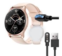 Lamshaw Magnétique Chargeur Compatible avec Parsonver SR3 1.27 Pouces SmartWatch,Magnétique Chargeur Montre Connectée USB 3,3ft Compatible avec Parsonver SR3 SmartWatch (Noir)
