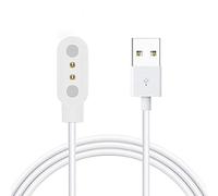 Lamshaw Magnétique Chargeur Compatible avec RIVERSONG Motive 7C 1,52 Pouces SmartWatch,Magnétique Chargeur Montre Connectée USB 3,3ft Compatible avec RIVERSONG Motive 7C (Blanc)