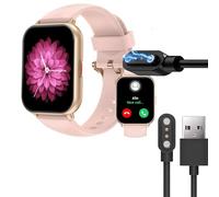 Lamshaw Magnétique Chargeur Compatible avec RUIMEN H1 1.85'' Pouces SmartWatch - Magnétique Chargeur Montre Connectée USB 3,3ft Compatible avec RUIMEN H1 (Noir, Type A)