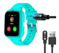 Lamshaw Magnétique Chargeur Compatible avec SPC Smartee 4G Kids SmartWatch,Magnétique Chargeur Montre Connectée USB 3,3ft Compatible avec SPC Smartee 4G Kids，Noir：Type A