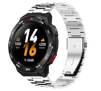 Lamshaw Métal Compatible avec Mibro GS Pro2/ Pro/Explorer/Explorer S/ Active2/ Active，Mibro Watch GT/Mibro Lite 3 Pro SmartWatch,Bracelet en Acier Inoxydable (Argent)