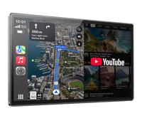 LAMTTO Écran CarPlay Voiture sans Fil 11 Pouces avec APPs Youtube TikTok Portable pour Apple CarPlay & Android Auto avec Caméra de Recul/Navigation/Écran Tactile in-Cell/Assistant Vocal/OTA/Bluetooth