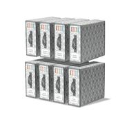 LAMU Lot de 8 Rangements de Draps, Boite Rangement Drap Pliables pour Vêtements, Housses de Couette, Rangements de Draps pour le Rangement Sous le Lit, Dans les Armoires, Dans les Tiroirs