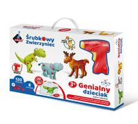 L'amusement et l'éducation en un Découvrez l'animal à vis - un kit créatif pour le petit bâtisseur qui égayera et inspirera votre enfant