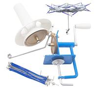 LAMXD 10-oz Enrouleur de balles de Fil, Laine à chaîne Manuelle en Fibre de chaîne Machines à bobines de Laine familiale