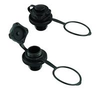 LAMXD Boston Lot de 2 Bouchons de Valve d'air gonflables en Spirale pour gonflage et dégonflage Rapides - Bouchons de buse à vis Anti-Fuite de Rechange pour Kayak, Dinghy, Matelas gonflables,raft