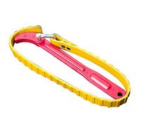 LAMXD Clé à sangle de ceinture de 30,5 cm avec gants de travail en nitrile, sangle réglable, ouvre-filtre à huile d'une capacité de 66 cm