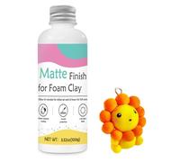 LAMXIN 100ml Vernis Pate Autodurcissante, Incolore RéSistant Aux Rayures Mat Vernis Argile, Vernis Argile Autodurcissante Effet résistant à l’eau