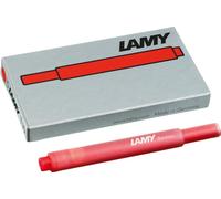 LAMY 1202076 Lamy Tintenpatronen T10, rot
