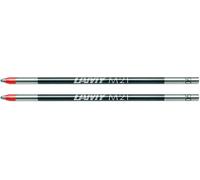 LAMY 1215730 2 recharges LAMY M 21 pour stylo à bille M rouge