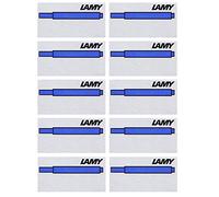 Lamy 1220536 T10 Set de cartouches d'encre, 10 Päckchen, bleu, 1