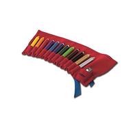 Lamy 1226066 3-Plus Lot de crayons de couleur emballés dans un rouleau de tissu Modèle W 419