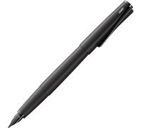 Lamy studio Lx all black - Stylo Plume dans un élégant corps en métal - plume en acier noir PVD en taille de plume M - avec cartouche d'encre bleue T 10