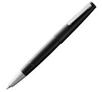 Lamy 2000 black - Stylo Plume élégant dans un corps robuste en fibre de verre - plume en or 14 ct., partiellement plaquée platine - largeur de trait BB