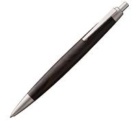 Lamy 2000 blackwood - stylo élégant avec corps en bois de grenadille et finition palladium - parfaitement équilibré - avec recharge géante M 16 en largeur de trait M en noir