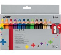 LAMY 3-in-1 Buntstifte 3plus 12er Kartonetui