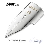 Lamy Z 53 Plume 888 Plume de rechange, en acier inoxydable poli, de couleur argentée, calibre EF, 1 pièce (1 pièce)