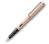 Lamy AL-star 050 Stylo plume en aluminium Cosmic avec poignée transparente et plume en acier - Pointe M