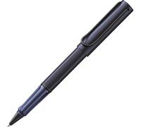 Lamy AL-star dark dusk - Stylo roller avec grip transparent et ergonomique et largeur de trait M - corps en aluminium léger - avec recharge roller M 63 en noir