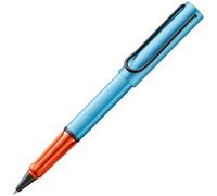 Lamy AL-star denim - Stylo roller avec grip transparent et ergonomique et largeur de trait M - corps en aluminium léger - avec recharge roller M 63 en noir