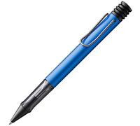 Lamy AL-star oceanblue - Stylo à bille avec grip transparent et ergonomique - corps en aluminium léger - y compris la recharge M 16 de pointe moyenne et de grande capacité en noir