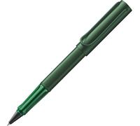 Lamy AL-star pine - Stylo roller avec grip transparent et ergonomique et largeur de trait M - corps en aluminium léger - avec recharge roller M 63 en noir