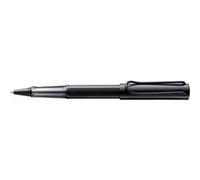 Lamy AL-star black - Stylo roller avec grip transparent et ergonomique et largeur de trait M - corps en aluminium léger - avec recharge roller M 63 en noir