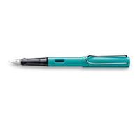 Lamy Stylo-plume AL-star Turmaline – grip ergonomique, plume acier F, cartouche T 10 bleue droitier