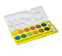 Lamy Aquaplus 1237633 Boîte de peinture couvrante en plastique 12 couleurs