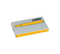 Lamy Cartouche d'encre T10 avec grand stock d'encre - Cartouches grande capacité de couleur mango - Modèles de stylo plume - 1 paquet