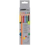LAMY Crayon de couleur triangulaire plus, étui carton de 6 G