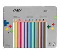 LAMY Crayon de couleur triangulaire plus, étui métal de 24 G