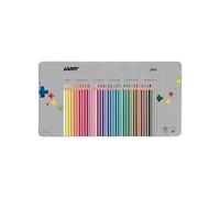 LAMY Crayon de couleur triangulaire plus, étui métal de 36