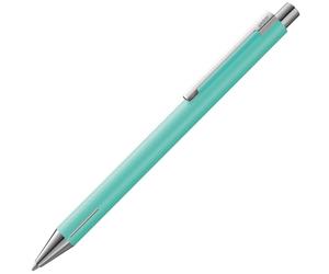 Lamy econ lagoon matt - stylo à bille avec corps en acier inoxydable - clip courbé distinctif et zone de préhension innovante - avec recharge grande capacité M 16 en largeur de trait M en noir