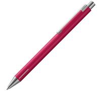 Lamy econ raspberry matt - stylo à bille avec corps en acier inoxydable - clip courbé distinctif et zone de préhension innovante - avec recharge grande capacité M 16 en largeur de trait M en noir