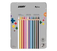 Lamy FH22005 Boîte métallique de 12 crayons de couleurs 4plus (Import Royaume Uni)