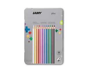 Lamy FH22009 Boîte métallique de 12 crayons de couleurs plus