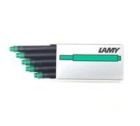 Lamy Fountain Pen Ink Cartridges, Green Ink, Pack of 20 (LT10GR)